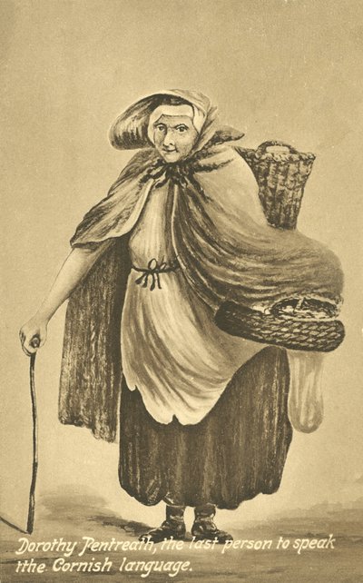 Dorothy Pentreath, the Last Person to Speak the Cornish Language by English School